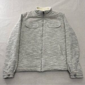 Carbon2Cobalt Women's Snow Dune Sherpa Lined Shirt-jacket Full Zip Pockets Sz M